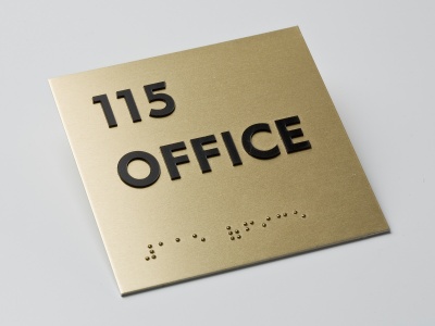 Plaque-Office-Braille